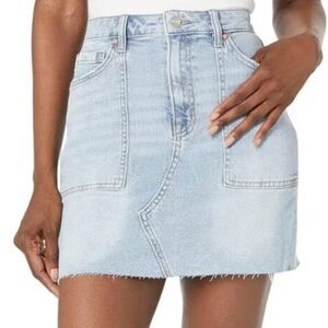NEW Sanctuary Denim Heritage Mini High Rise Skirt Size 30 NWT
